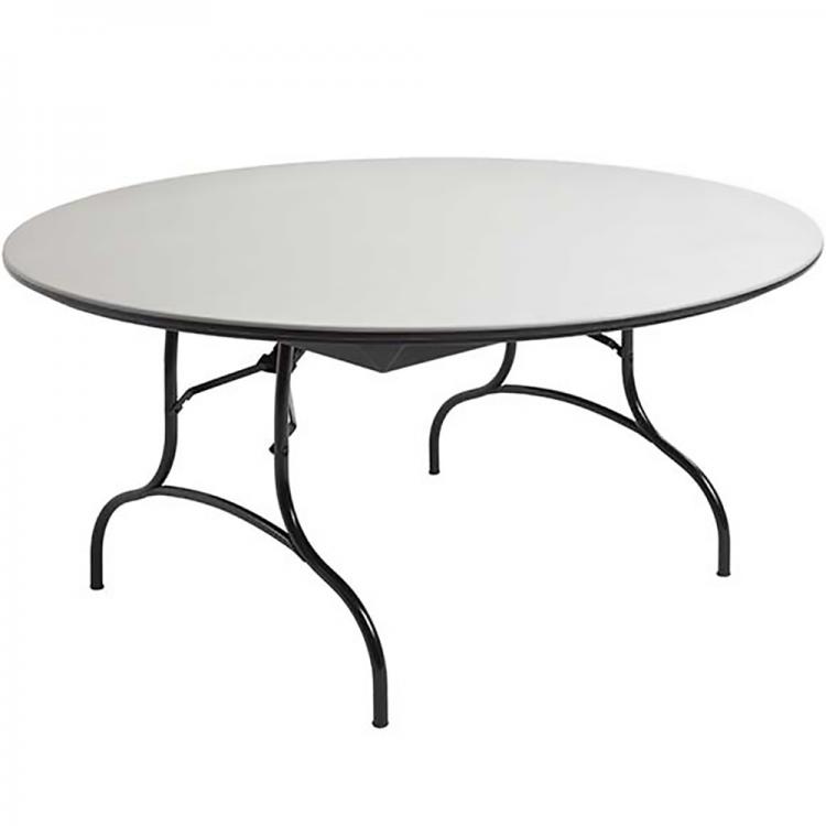 Round ABS Plastic Folding Table