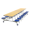 Mobile Stool Table