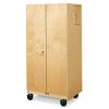Hideaway Mobile Storage Cabinet - Closed