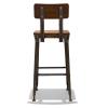 Octane Counter Stool with Wood Seat