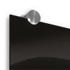 Visionary Black Magnetic Glass Board