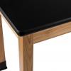 Wood Lab Table Corner