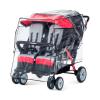 Compass Quad 4-Passenger Stroller with Rain Cover