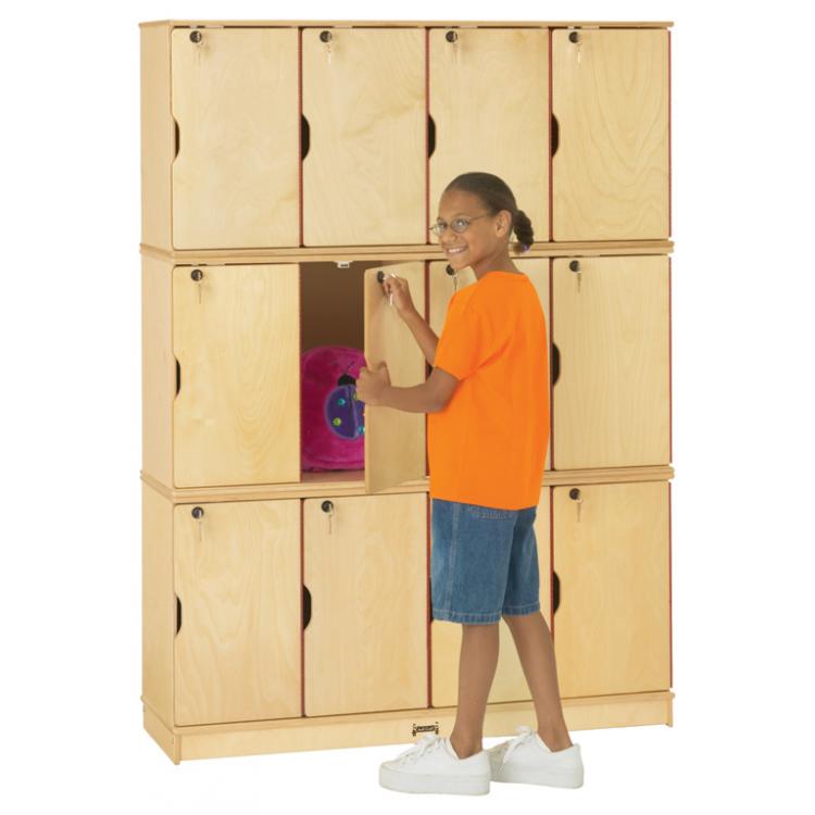 4 Section Stacking Lockers | Integrity Furniture