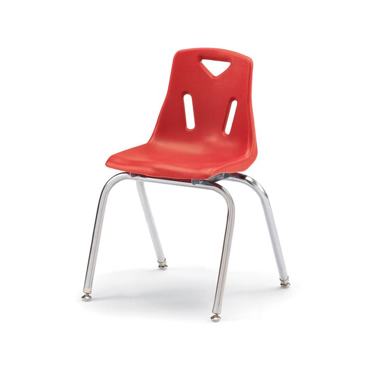 Berries Stacking Chair - Chrome Leg