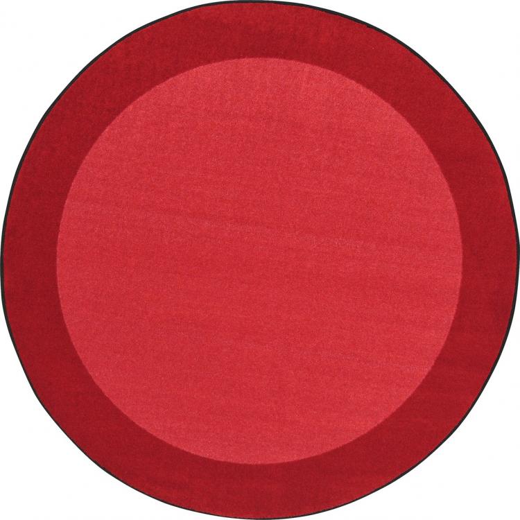 All Around Rugs - Round - Red