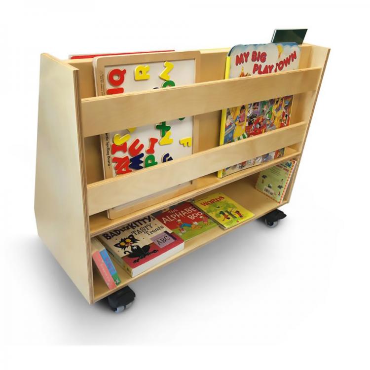 Deluxe Two-Sided Mobile Book Display
