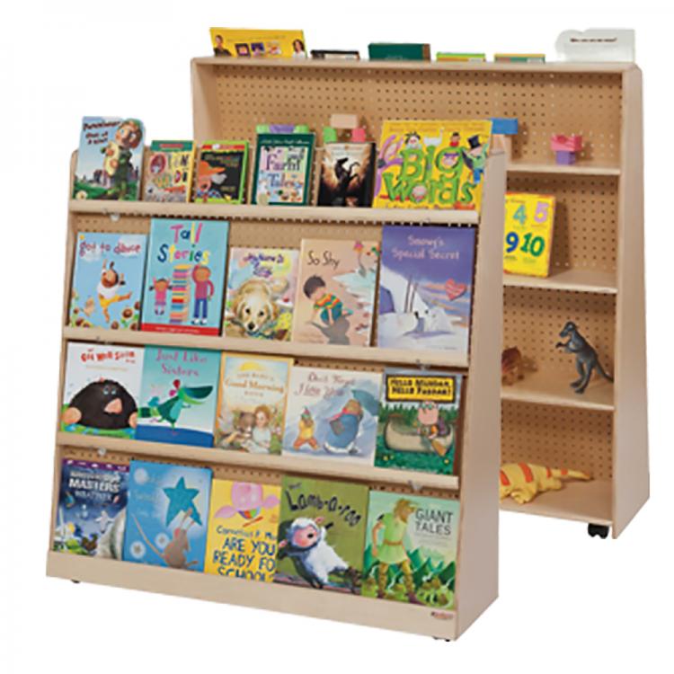 Double Sided Mobile Book Display