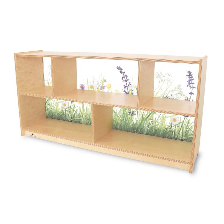 Nature View Acrylic Back Cabinet