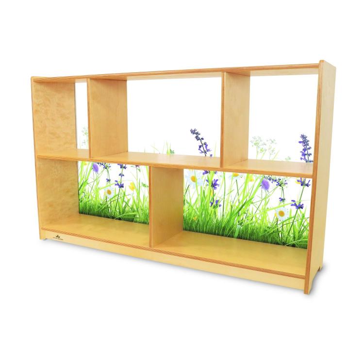 Nature View Acrylic Back Cabinet