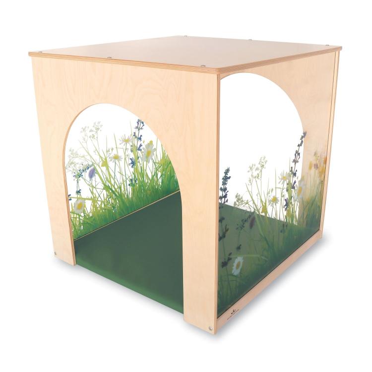 Nature View Play House Cube With Floor Mat Set