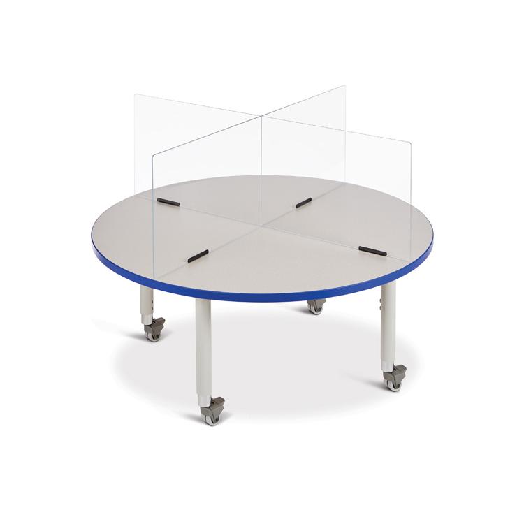 See-Thru Table Divider Shields