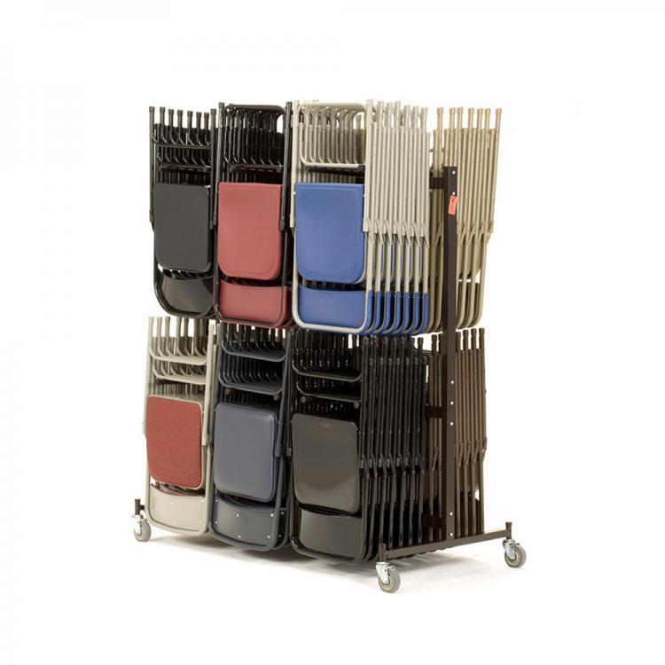 Folding chair clearance organizer