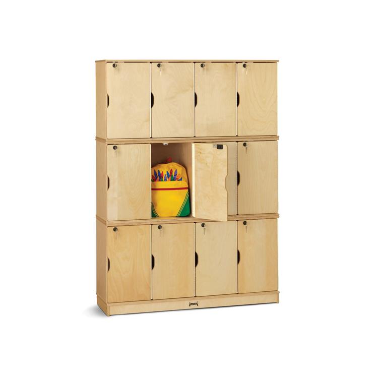 4 Section Stacking Lockers