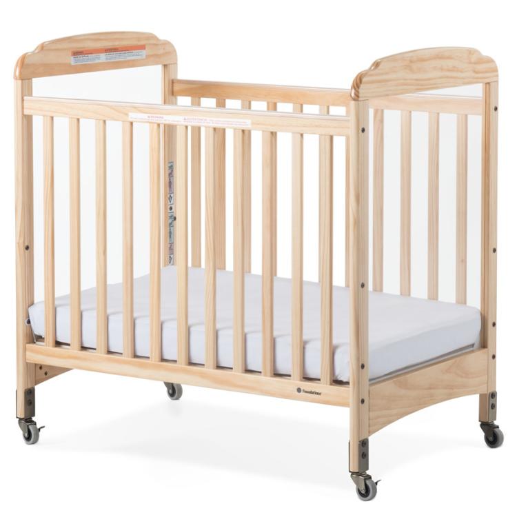 Serenity Fixed Height Cribs - Natural/Clearview
