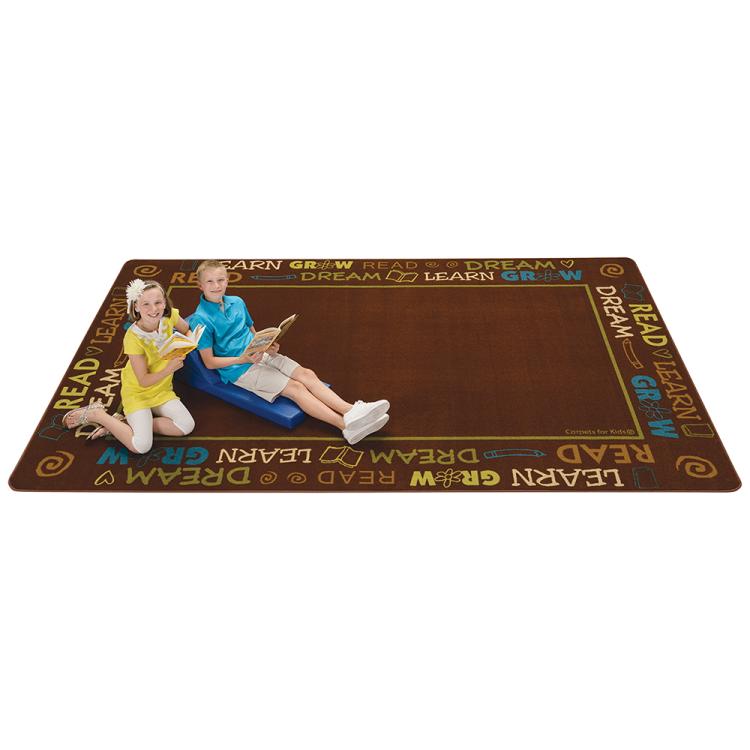 Read to Dream Boarder Rug - Nature